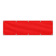Drapeau Rouge grand format XL en polyester avec dix œillets