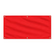 Drapeau rouge france polyester résistant aux intempéries