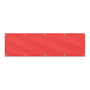 Drapeau Rouge Clair grand format XL en polyester avec dix œillets