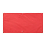 Drapeau rouge clair france polyester résistant 6 œillets