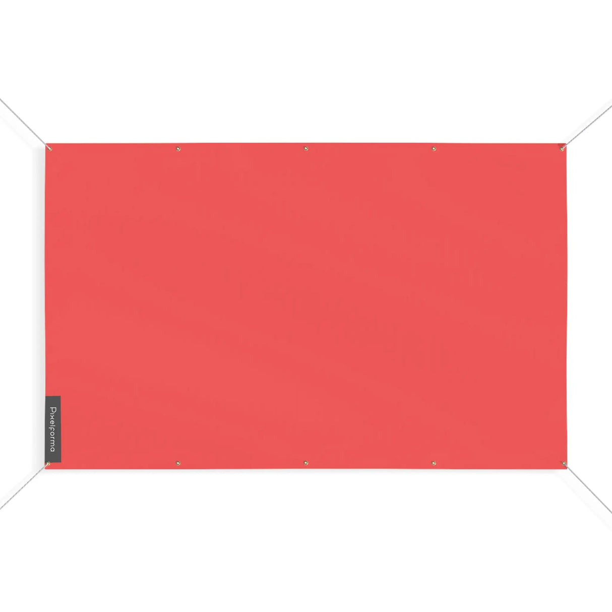Drapeau rouge clair france en polyester résistant intempéries