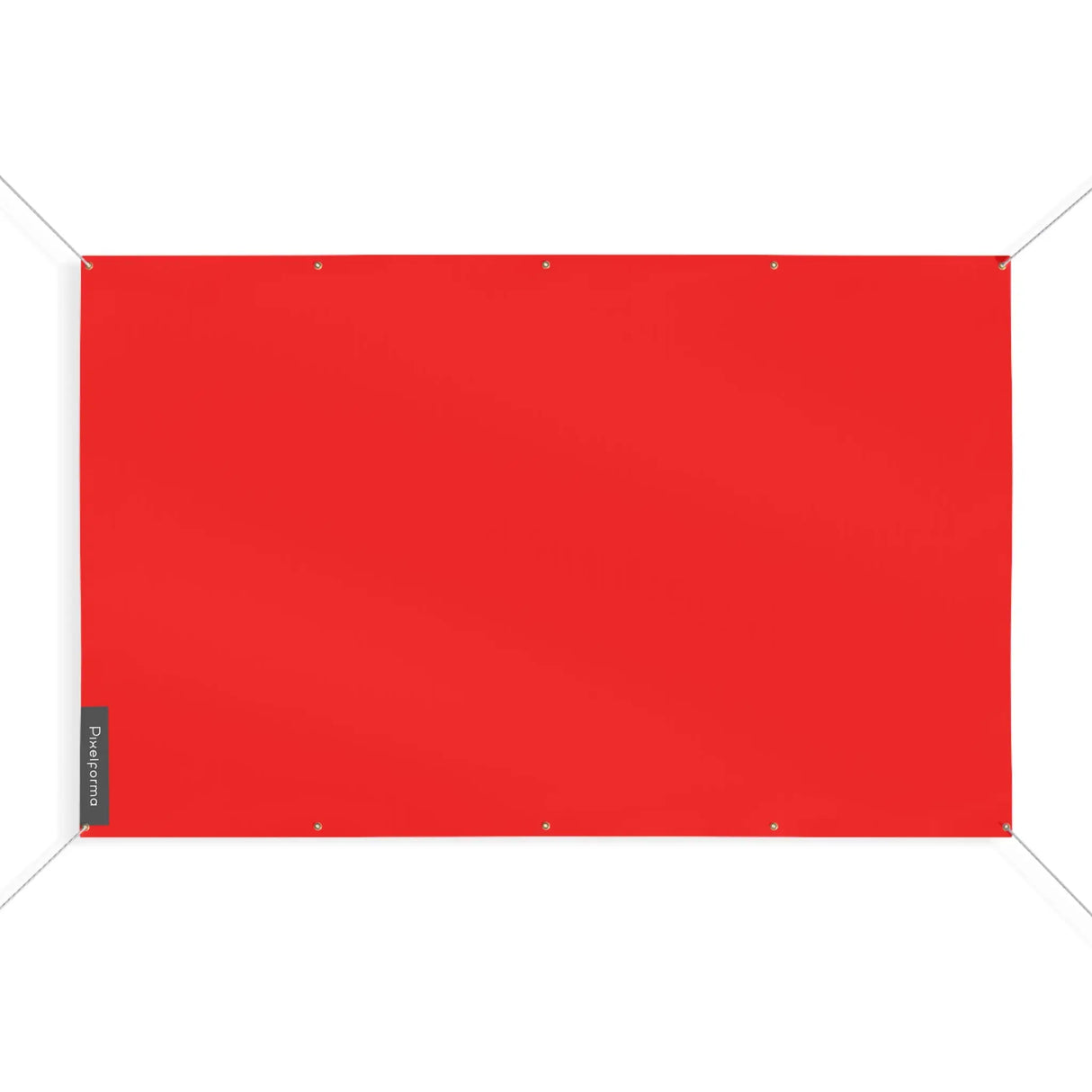 Drapeau rouge france polyester résistant aux intempéries