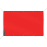 Drapeau rouge france polyester résistant aux intempéries