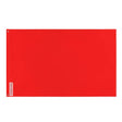 Drapeau rouge polyester résistant plusieurs modèles