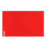 Drapeau rouge polyester résistant plusieurs modèles