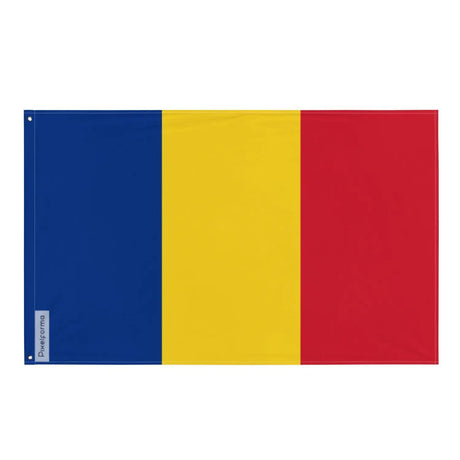 Drapeau roumanie plusieurs tailles en polyester - pixelforma