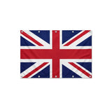 Drapeau du Royaume-Uni format S en polyester avec dix œillets
