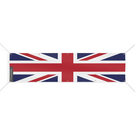 Drapeau royaume-uni en polyester résistant aux intempéries