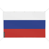 Drapeau russie 10 oeillets en plusieurs tailles (s) - pixelforma