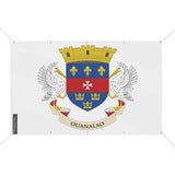 Drapeau saint-barthélemy 10 oeillets en plusieurs tailles (s) - pixelforma