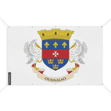 Drapeau saint-barthélemy polyester résistant œillets