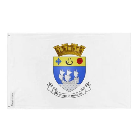 Drapeau saint-lambert polyester résistant œillets à gauche