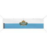 Drapeau saint-marin polyester résistant pour extérieur