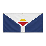 Drapeau saint-martin polyester résistant aux intempéries