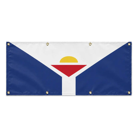 Drapeau saint-martin polyester résistant aux intempéries