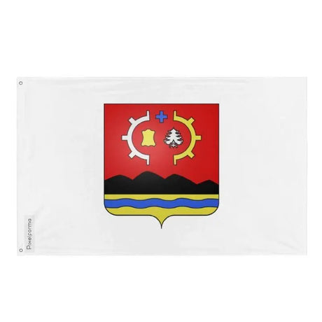 Drapeau saint-tite polyester résistant œillets à gauche