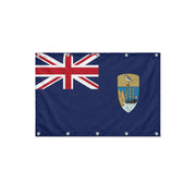 Drapeau de Sainte-Hélène, Ascension et Tristan da Cunha format S en polyester avec dix œillets
