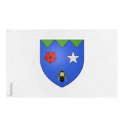 Drapeau sainte-rose-du-nord polyester avec œillets à gauche
