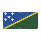 Drapeau salomon polyester résistant usage extérieur