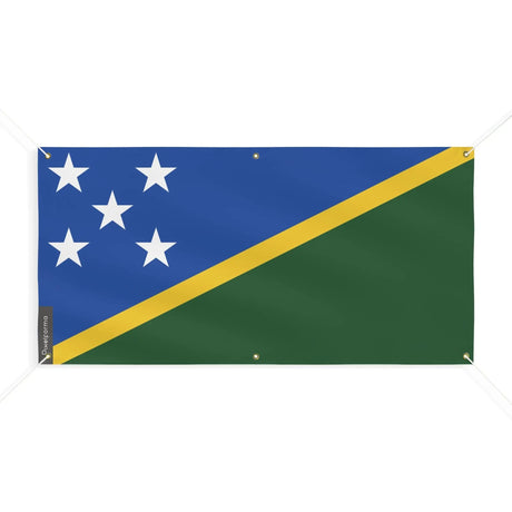 Drapeau salomon polyester résistant usage extérieur
