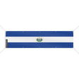 Drapeau salvador polyester résistant avec œillets renforcés