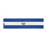 Drapeau salvador polyester résistant avec œillets renforcés