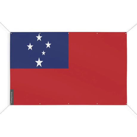 Drapeau samoa 10 oeillets en plusieurs tailles (s) - pixelforma