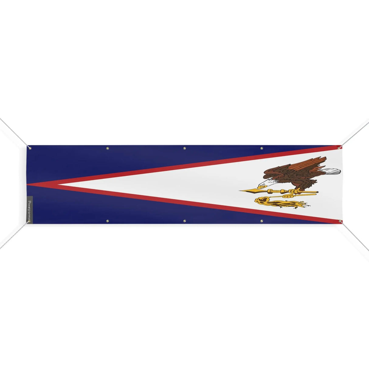 Drapeau samoa américaines polyester résistant aux intempéries
