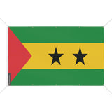 Drapeau sao tomé-et-principe 10 oeillets en plusieurs tailles (s) - pixelforma