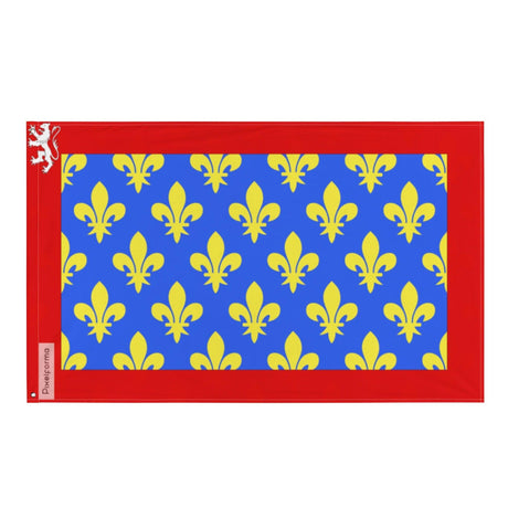 Drapeau Sarthe en plusieurs tailles 100 % polyester Imprimer avec Double ourlet - Pixelforma 