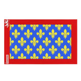 Drapeau sarthe plusieurs tailles en polyester - pixelforma