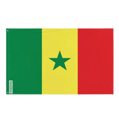 Drapeau sénégal plusieurs tailles en polyester - pixelforma