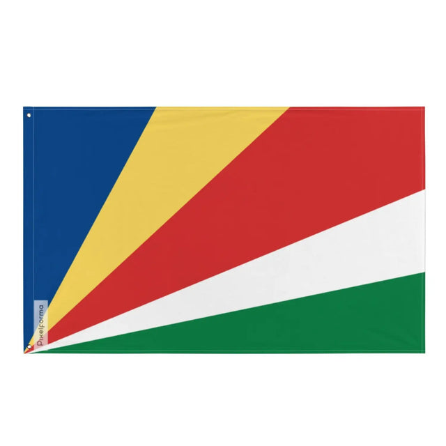 Drapeau seychelles plusieurs tailles en polyester - pixelforma