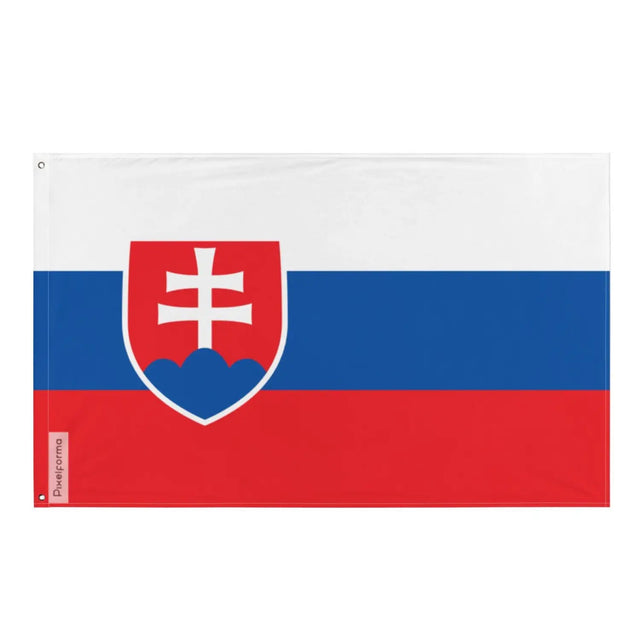 Drapeau slovaquie plusieurs tailles en polyester - pixelforma