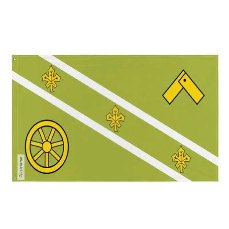 Drapeau st. Thomas polyester résistant œillets à gauche