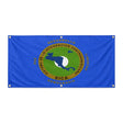Drapeau système intégration centraméricain polyester résistant