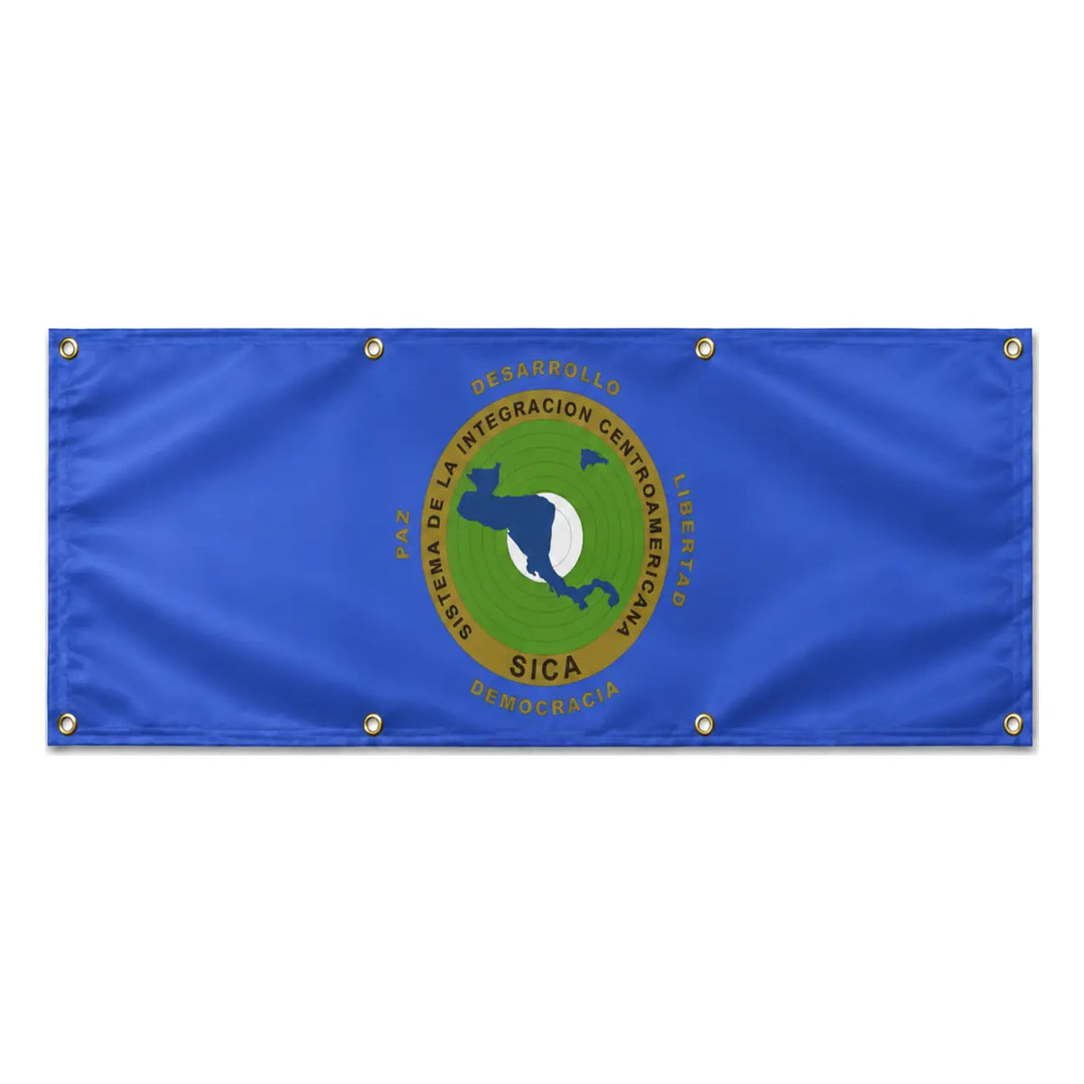 Drapeau système d’intégration centraméricain polyester résistant