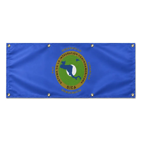 Drapeau système d’intégration centraméricain polyester résistant