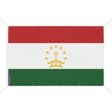 Drapeau tadjikistan 10 oeillets en plusieurs tailles (s) - pixelforma