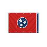 Drapeau du Tennessee format S en polyester avec dix œillets