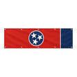 Drapeau du Tennessee grand format XL en polyester avec dix œillets