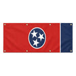 Drapeau tennessee polyester résistant aux intempéries œillets