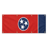 Drapeau tennessee polyester résistant aux intempéries œillets