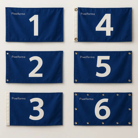 Drapeau territoire du nord polyester avec œillets à gauche