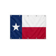 Drapeau du Texas format S en polyester avec dix œillets