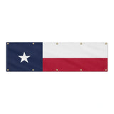 Drapeau du Texas grand format XL en polyester avec dix œillets