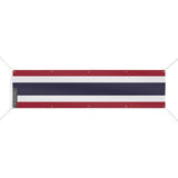 Drapeau thaïlande polyester résistant œillets renforcés