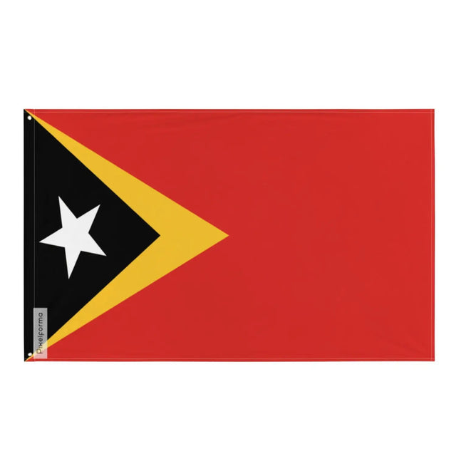 Drapeau timor oriental plusieurs tailles en polyester - pixelforma