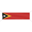 Drapeau timor oriental polyester résistant aux intempéries
