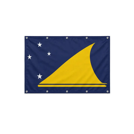 Drapeau des Tokelau format S en polyester avec dix œillets